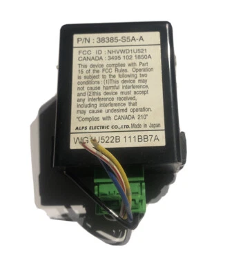 01 02 03 04 05 Honda Civic receptor de entrada sin llave 38385-S5a-A01 2001-05'04 OEM Foto 1 de 2