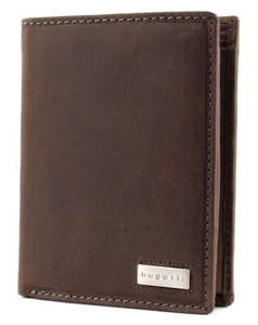 Bugatti Hunter RFID Coin Wallet Combi Style 13CC Metal Logo Monedero marrón Nuevo - Imagen 1 de 4