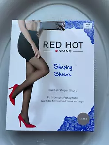 SPANX RED HOT SHAPING SHEERS IN SIERRA DONNA TAGLIA 2 NUOVO - Foto 1 di 5