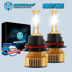 4 Sides 9007 HB5 6500K LED Headlight Car Truck Bulb for Dodge Ram 1500 1999-2005 - Picture 1 of 12