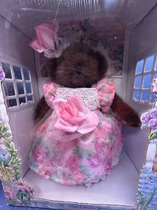 De colección Años 90 Llave de Latón Colección Patas Victorianas Oso Peluche Como Nuevo en Caja con Certificado de Autenticidad - Imagen 1 de 13