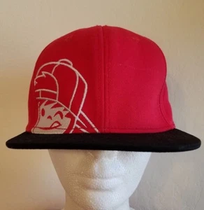 Kids Neff Headwea Kenny Corpo Snapback Youth Red Black--EUC! - Picture 1 of 5