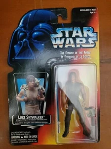 Star Wars Power of the Force Luke Skywalker Dagobah Action Figure 1995 Kenner - Bild 1 von 11