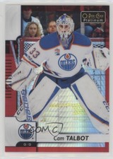 2017-18 O-Pee-Chee Platinum Red Prism /199 Cam Talbot #38