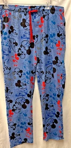 Disney Mickey Mouse Men's Pajamas Loungewear Pants Large NWT - Picture 1 of 5