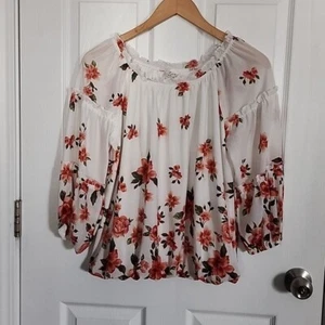 Floral Women's Shirt size Large - Picture 1 of 11
