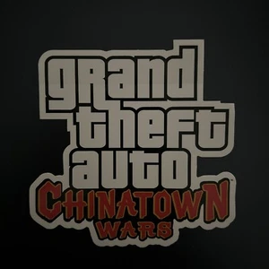 Grand Theft Auto Chinatown Wars Nintendo DS Sony PSP Promo 5,5" x 5,5" Sticker - Bild 1 von 3