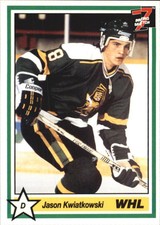 1990-91 7th Inning Sketch WHL Hockey #276 Jason Kwiatkowski