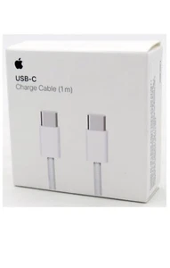 Câble de charge Apple USB-C 1 M 3 PI tissé tressé MQKJ3AM/A original dans sa boîte de détail - Photo 1 sur 2