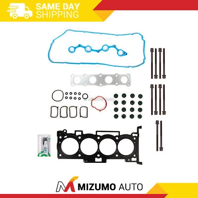 Juego de juntas de culata pernos de culata aptos 09-10 Hyundai Sonata Kia Magentis Optima 2,4 L Foto 1 de 4