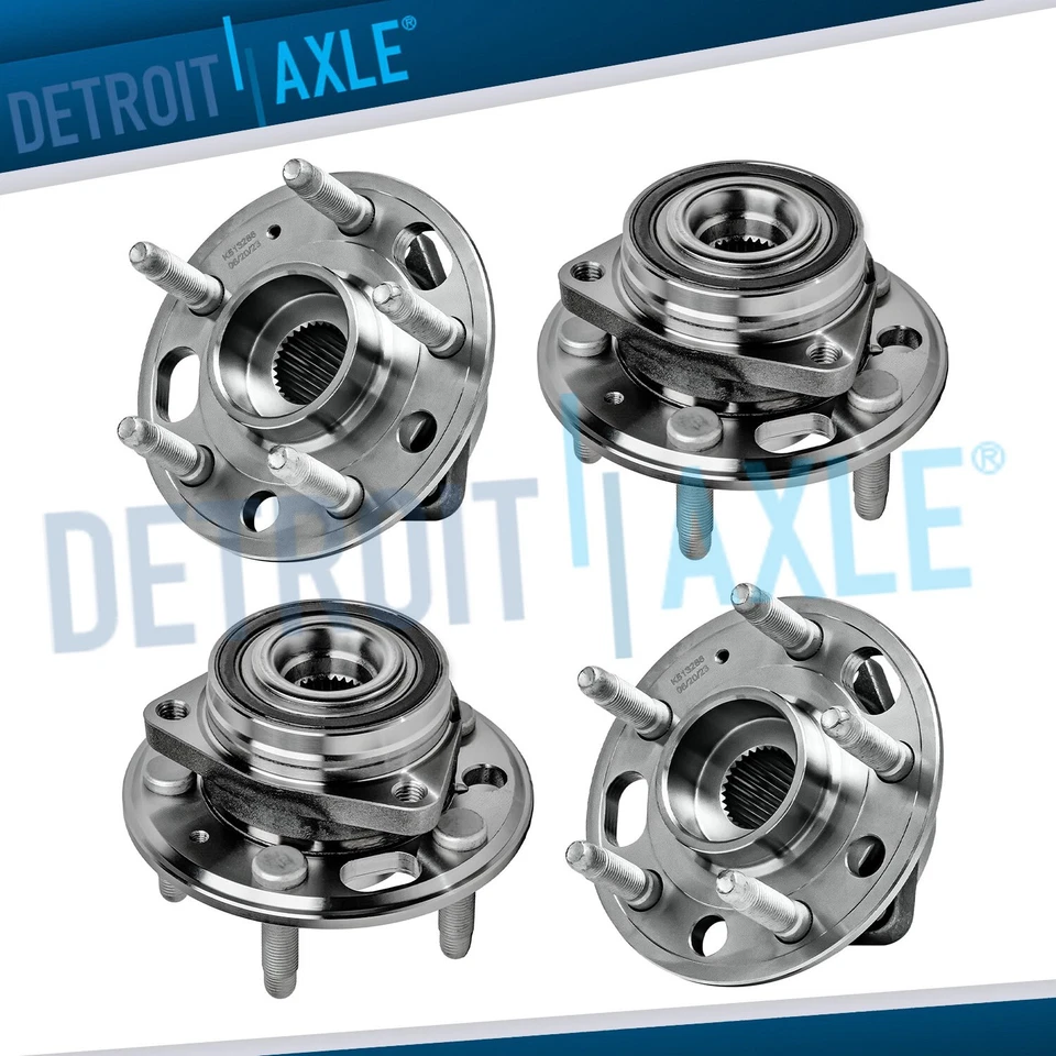 Front and Rear Wheel Bearing Hubs for Buick LaCrosse Regal Impala Malibu XTS 9-5 - Image 1 of 4