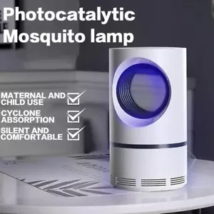 Electric Fly Gnat Killer Lamp Pests Fly Insect Trap Mosquito Bug Zapper - Picture 1 of 5