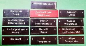 Eisenbahn, Konvolut Lokbeschilderung:  Remotorisierte Ludmilla Baureihe 232 - Bild 1 von 1