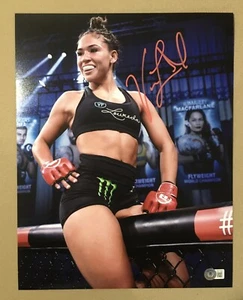 Valerie Loureda Signed 11x14 Photo. Lola Vice. WWE. MMA. Bellator. BAS COA. B54 - Picture 1 of 1