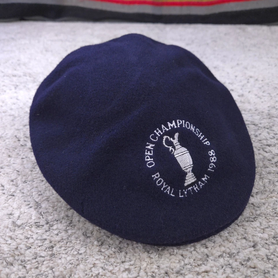 Vintage Kangol Flat Cap Size XL 504 Golf British Open Wool Made In England 1988 - Image 1 of 4