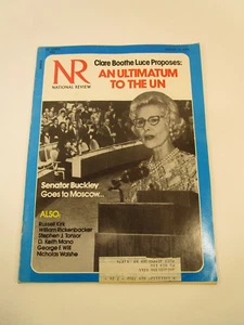 NR National Review Magazine JANUARY 31, 1975 CLARE BOOTHE LUCE to The UN - Picture 1 of 11