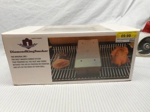 Diamond King Smoker box, stainless steel New In Box! - Picture 1 of 4