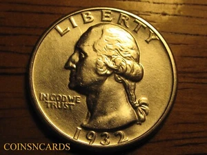 1932-D Washington Quarter Key to the Series Choice Uncirculated Monster Scarce! - Picture 1 of 4