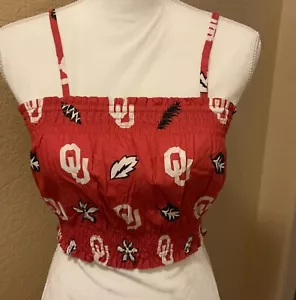 NCAA OU Damen Röhrentop Größe Medium The University of Oklahoma NEU - Bild 1 von 7