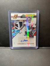 2022 Panini Zenith Cordarrelle Patterson Z-Jersey Patch Auto /5 Part Of Falcon