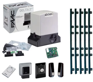 FAAC Kit Delta 2 740 Puerta Corredero Capacidad 500KG 220V+ 5MT Rack - Imagen 1 de 1