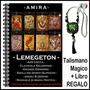 lemegeton libro antico magia grimorio chiavi di salomone qliphot cabala ebraica - Foto 1 di 12