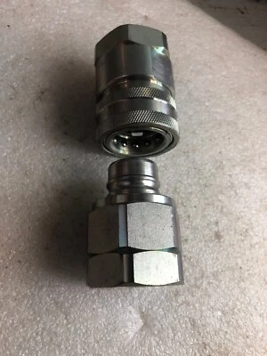 DNP TNV-16-16C -16N 1" NPT Same As: DIXON V-Series, 8VF8 V8F8 Quick Coupling Set - Image 1 of 4