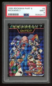 Rockman Japanese Carddass 6 06 Rockman 7 #6 Prism 1995 Karte PSA 9 70352411 - Bild 1 von 2