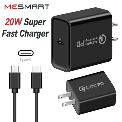 Adaptador de cargador rápido para el hogar para Motorola - razr+ 2025/cable de sincronización de cable tipo C de 3 pies Foto 1 de 4