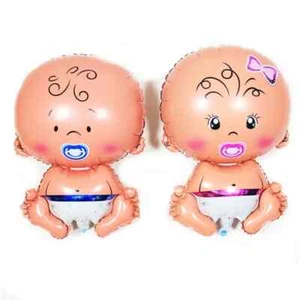 BABYPARTY! FOLIE ALUMINIUM BALLONS Gender Reveal von 30 Zoll (1BOY-1GIRL) - Bild 1 von 3