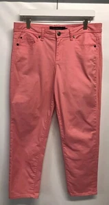 Calvin Klein Skinny Crop Pink Jeans Casual Stretch Cotton Denim EPOC SZ 10 - Picture 1 of 9