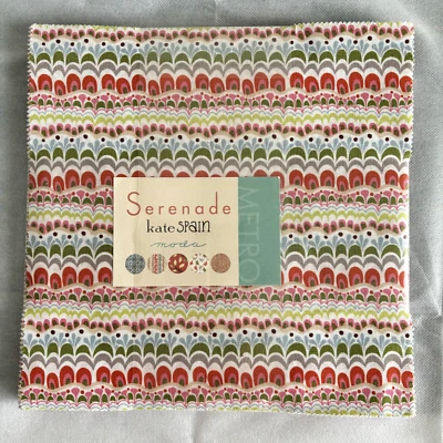 Moda Kate Spain Serenade Layer Cake Fabric 42-10x10 squares New quilting sewing - Image 1 of 4