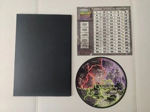 RISK 2210 AD Board Game Avalon Hill - Replacement Earth Moon Map Score Boards - Picture 1 of 4