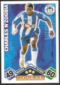 TOPPS MATCH ATTAX 2009-10-WIGAN ATHLETIC-CHARLES N'ZOGBIA - Picture 1 of 1