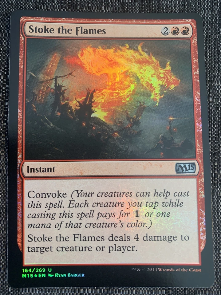 Stoke the Flames Core Set 2015 (M15) Foil