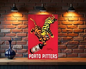 Vintage Porto Pitters schweres Blechschild - 24"x16" (60x40 cm) - Bild 1 von 5