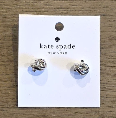 Aretes Kate Spade New York Marinero Nudos Plata O0R00064 Foto 1 de 4