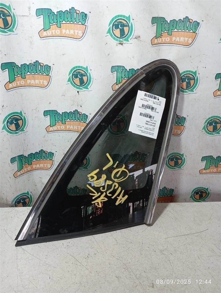 Driver Left Quarter Glass With Privacy Tint Fits 07-11 CR-V 3953001 - Image 1 of 1