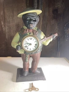 Antico orologio americano occhio lampeggiante novità 15”H, perfettamente funzionante - Foto 1 di 24