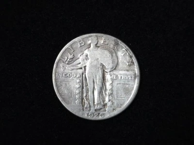 1926-D Standing Liberty Silver Quarter Fine 181113 - Image 1 of 2