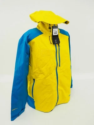 ¡Nuevo! Chaqueta de esquí de invierno Spyder Crew Shell para hombre talla grande amarilla/azul Foto 1 de 4