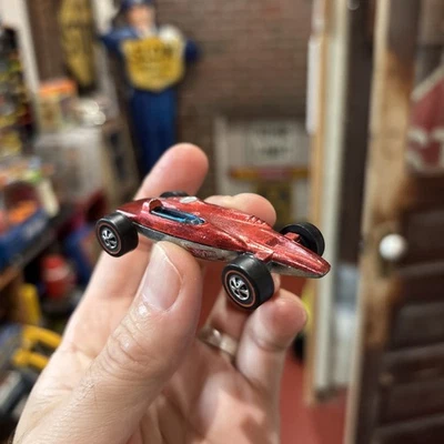 Turbina Shelby 1969 Hot Wheels Redline Red Grand Prix ¡GUAU! Foto 1 de 4