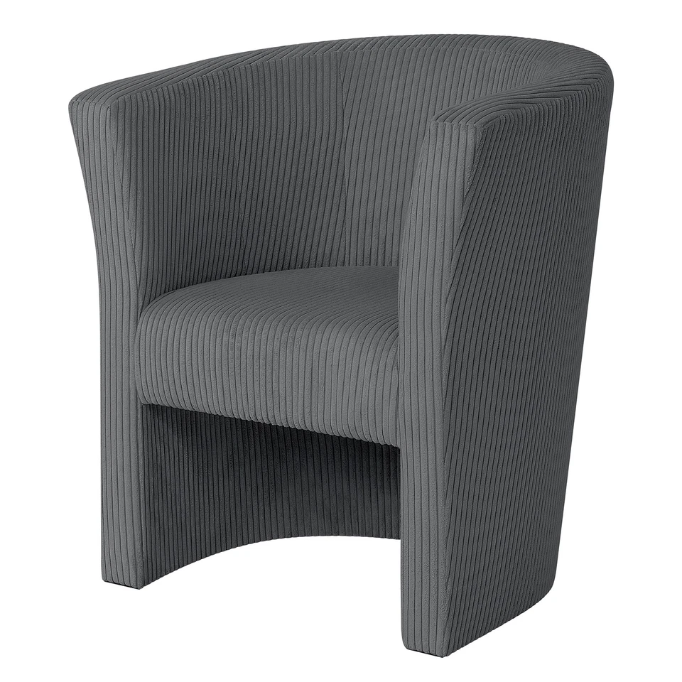 Möbel-Eins CHARLY Cocktailsessel aus Kunstfaser - Gobi 03 Braun (ARO00417)