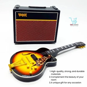 Mini guitarra y amplificador Elvis - regalo de exhibición de rock & roll - Imagen 1 de 7