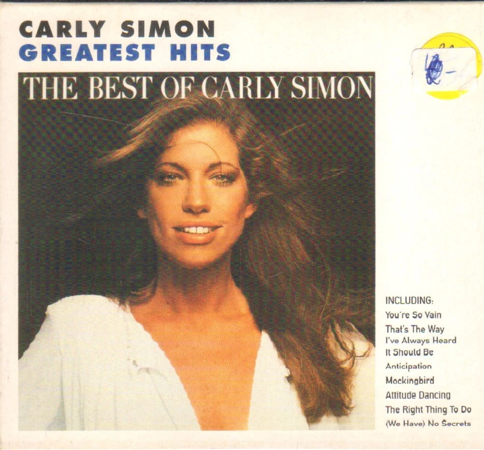 CARLY SIMON-CD- THE BEST OF-ELEKTRA-GERMANY-1991-NEUWERTIG - Bild 1 von 2