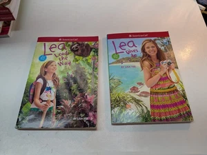 LOT OF 2 American Girl: Lea Leads the Way & Dives In by Sarah Davis PB Books - Picture 1 of 15