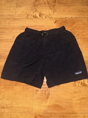 Patagonia Kids Black Shorts Size L with Build In Belt Excellent Condition - Image 1 of 4