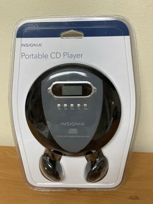 Reproductor de CD portátil Insignia negro/carbón NS-P4112 60 segundos anti saltos NUEVO sellado Foto 1 de 2