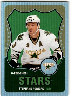 Stephane Robidas 2010-11 O-Pee-Chee Retro Rainbow #330 Dallas Stars - Image 1 of 2