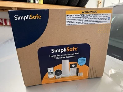 Simplisafe 7 Piece Wireless Outdoor Camera Home Security System  - Image 1 of 3